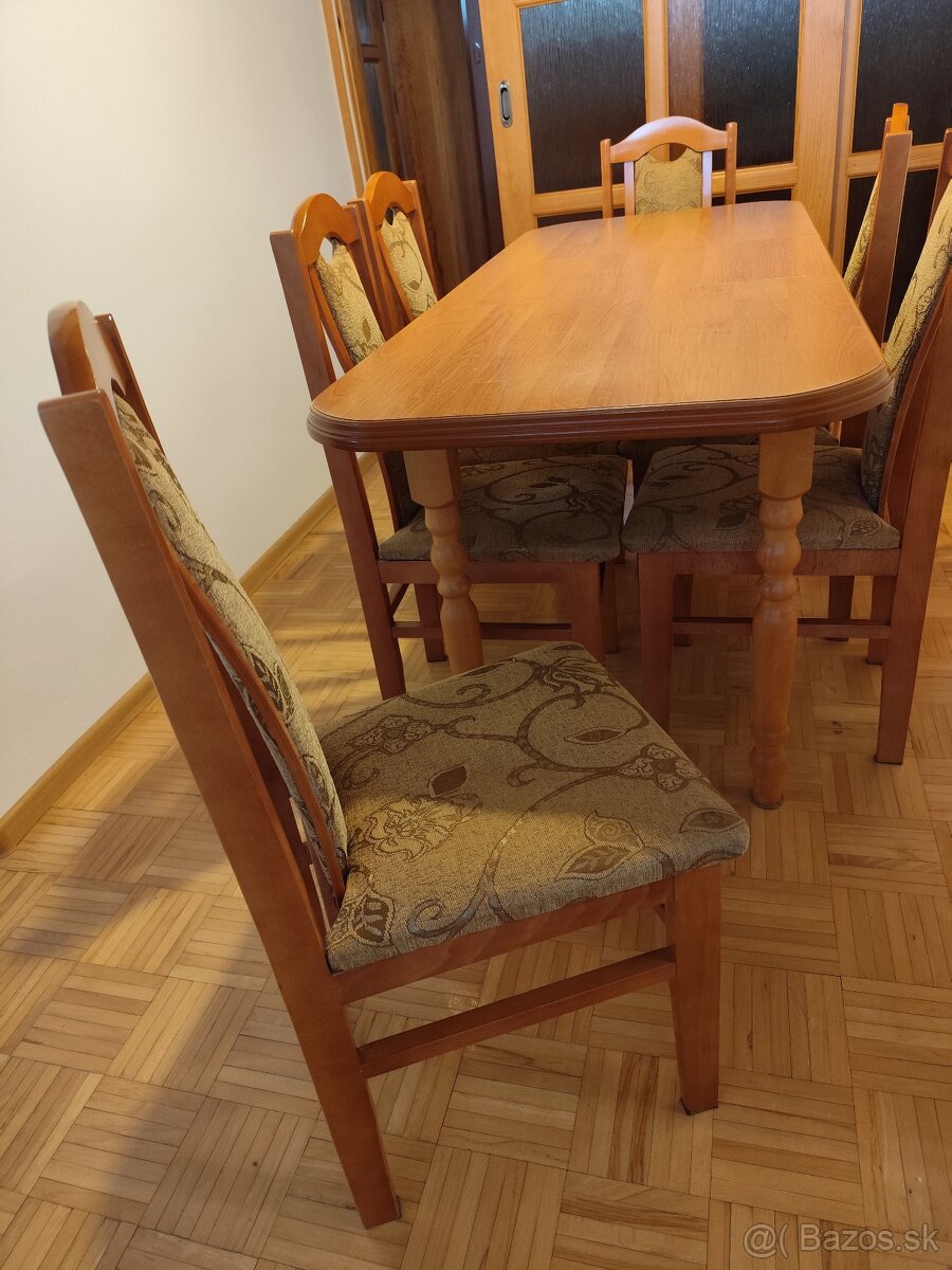 Jedálenský stôl a stoličky - 4