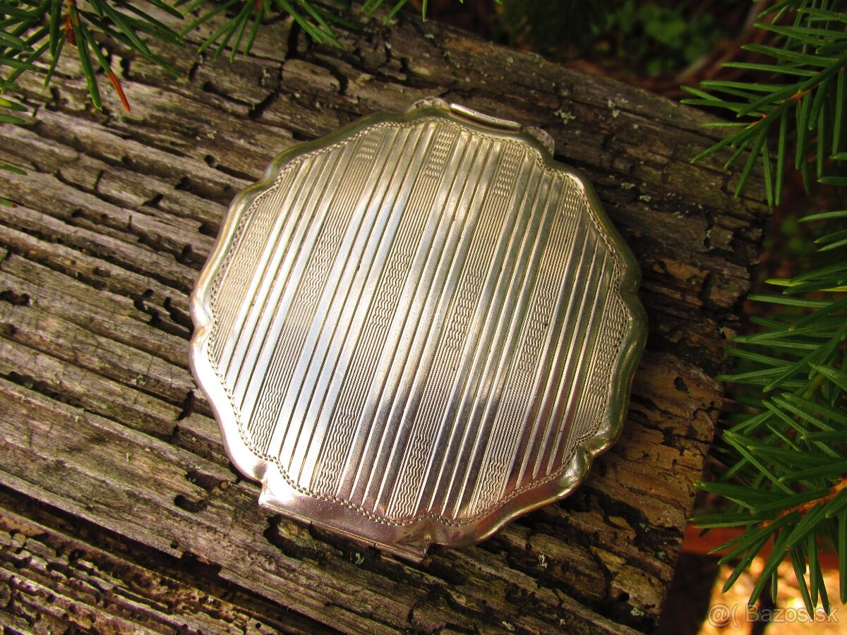 Stará strieborná pudrenka, Ag 835 - 4