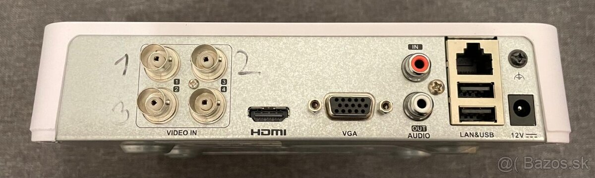 Predám 3x analog kamera DOME +analógové úložisko - 4