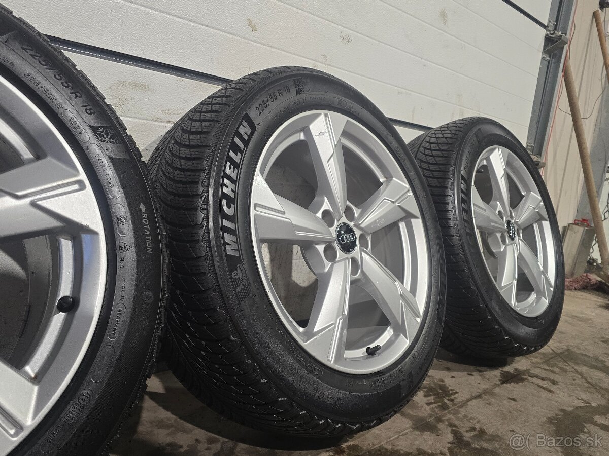 Zimná Sada AUDI A6 C8+Michelin 225/55 R18 - 4