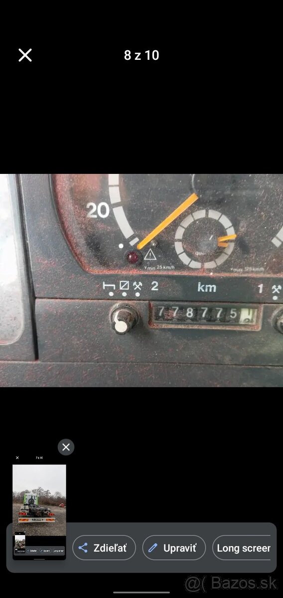 Scania V8 hakový nosič kontajnerov - 4