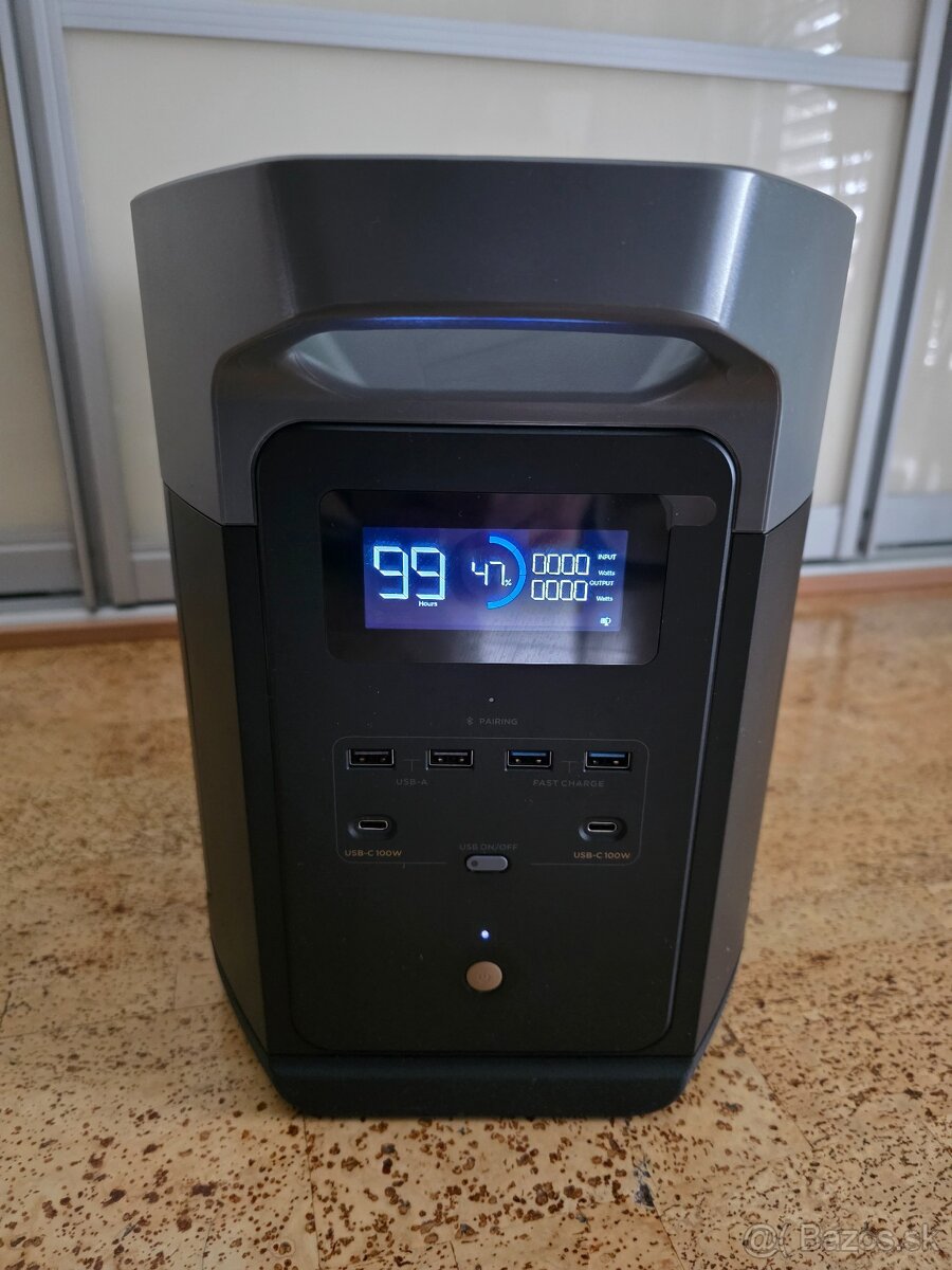 EcoFlow Delta 2 Max, 2048Wh, LiFePo4 + obal zadarmo - 4