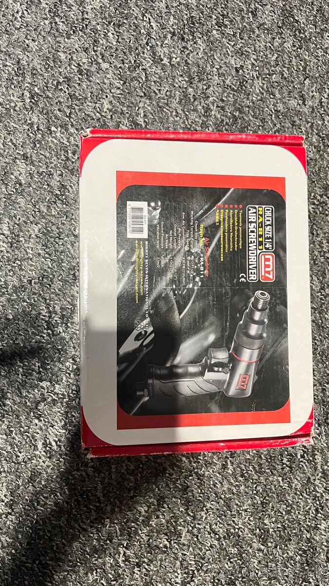 PNEUMATICKÝ SKRUTKOVAČ M7 RA-811 - 4