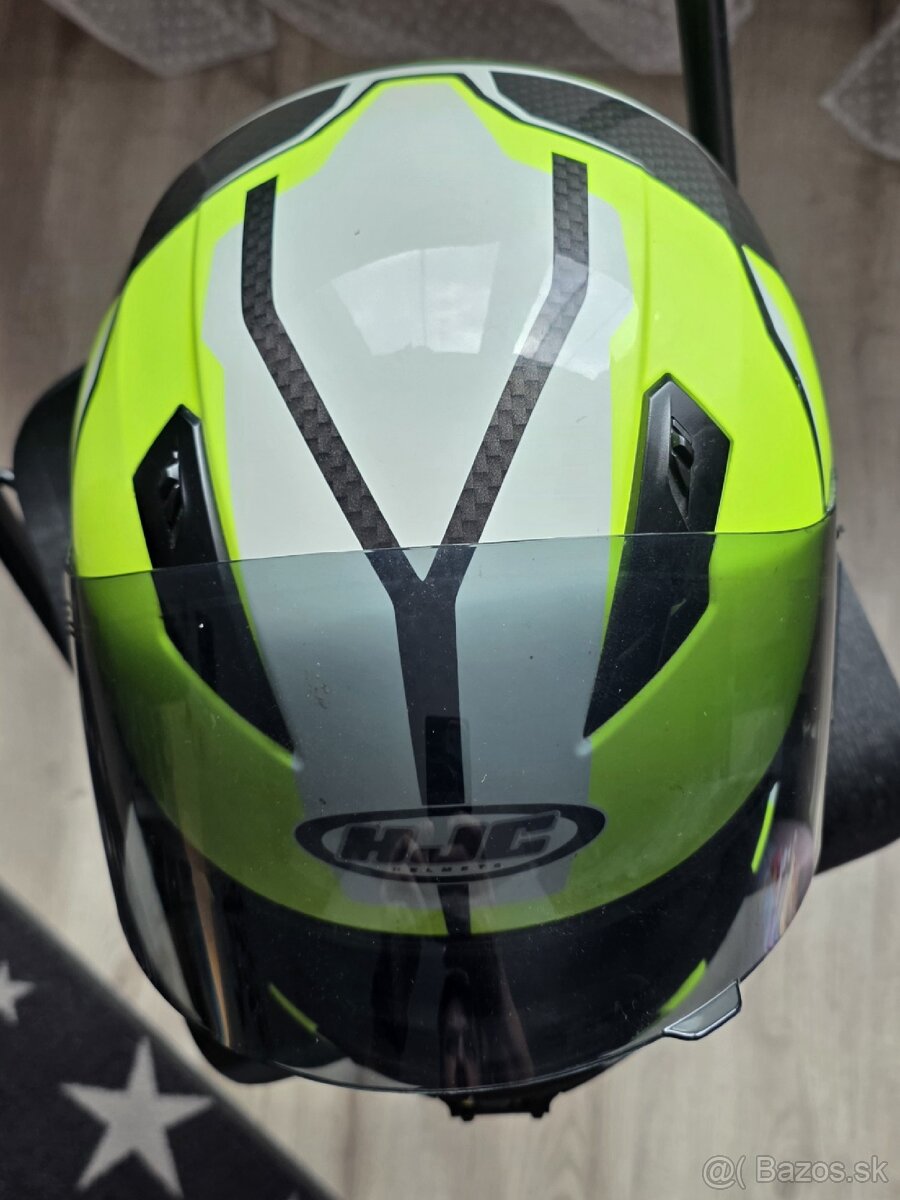 Prilba na motorku HJC CS-15 Sebka flou XXL 64 - 4