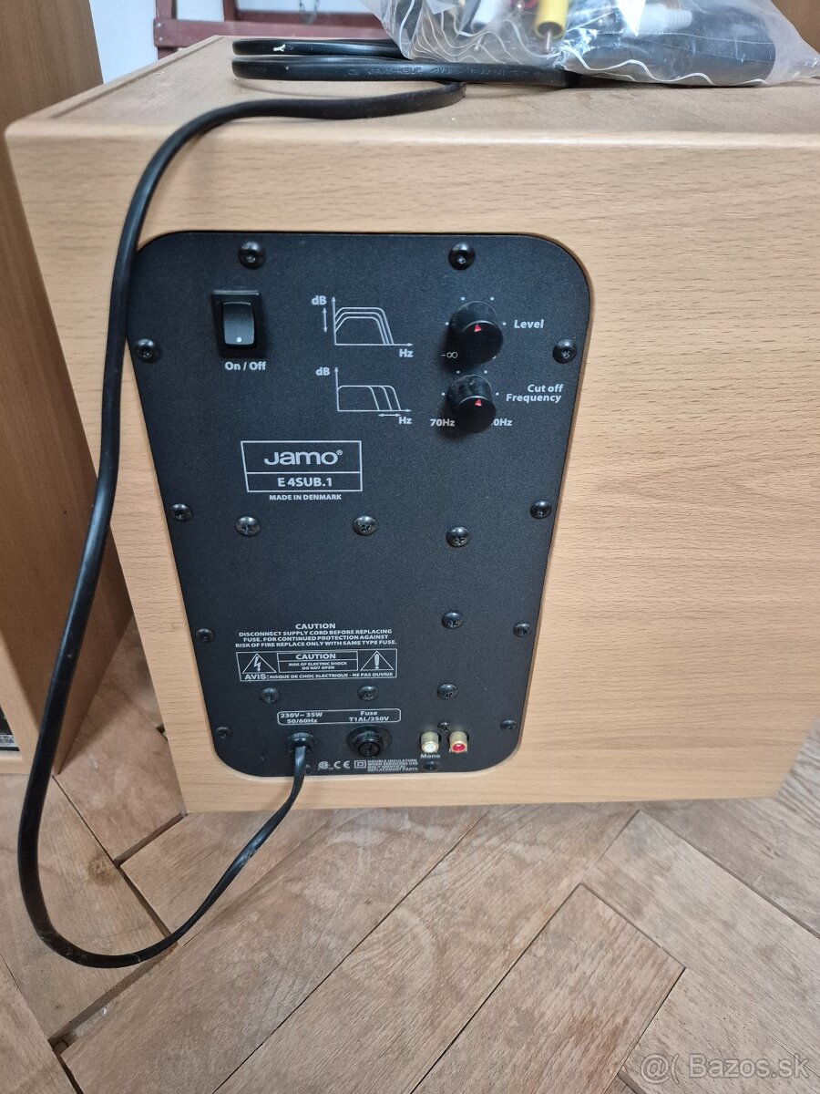 Jamo reproduktory a subwoofer - 4
