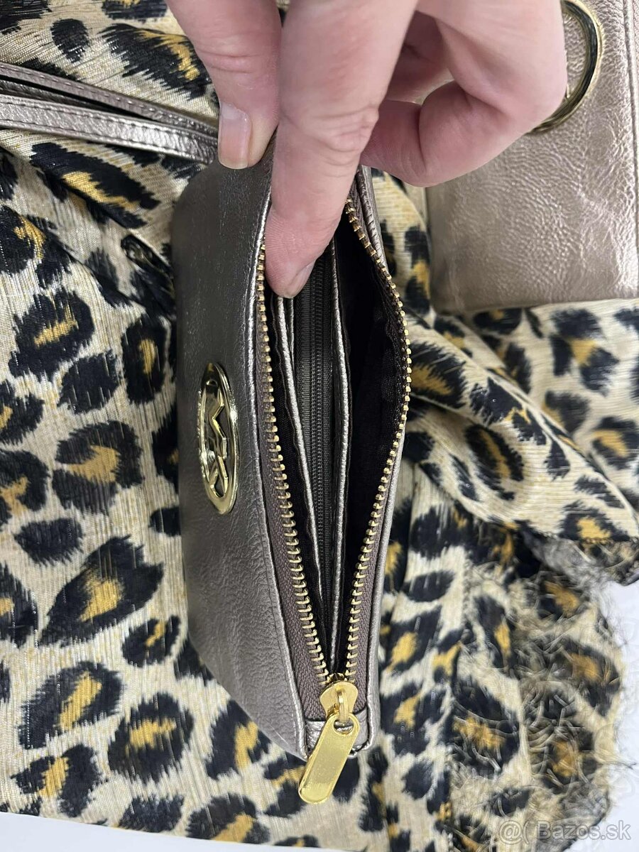 🤩 NOVÁ MK Wristlet Taštička/Peňaženka s 3 Priehradkami - 4