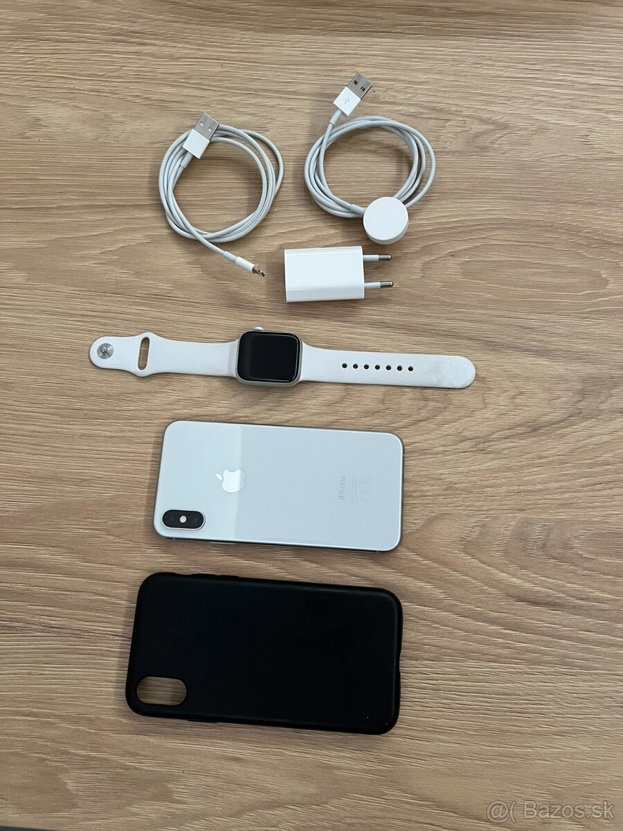 Predám Iphone XS + Apple Watch 4 - 4