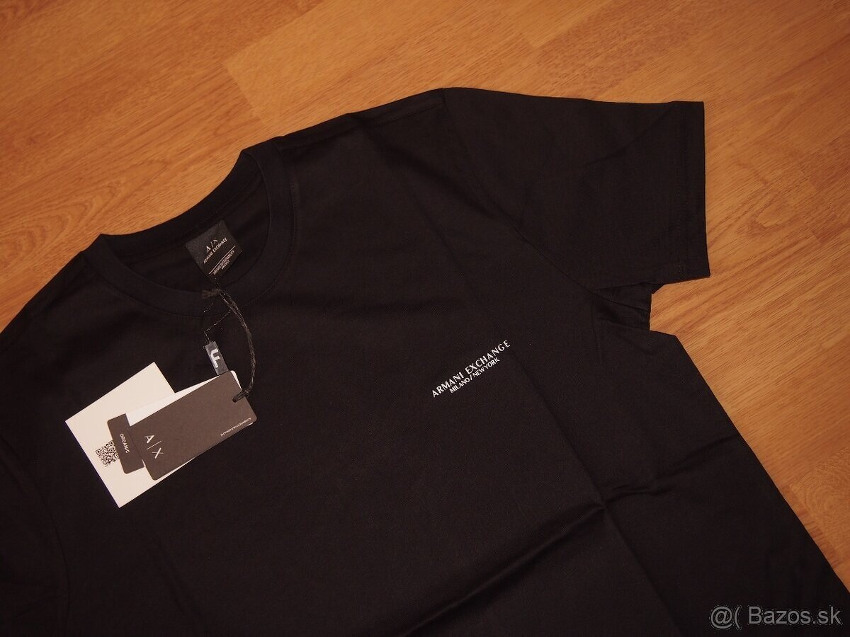 Armani Exchange pánske tričko 2 - 4