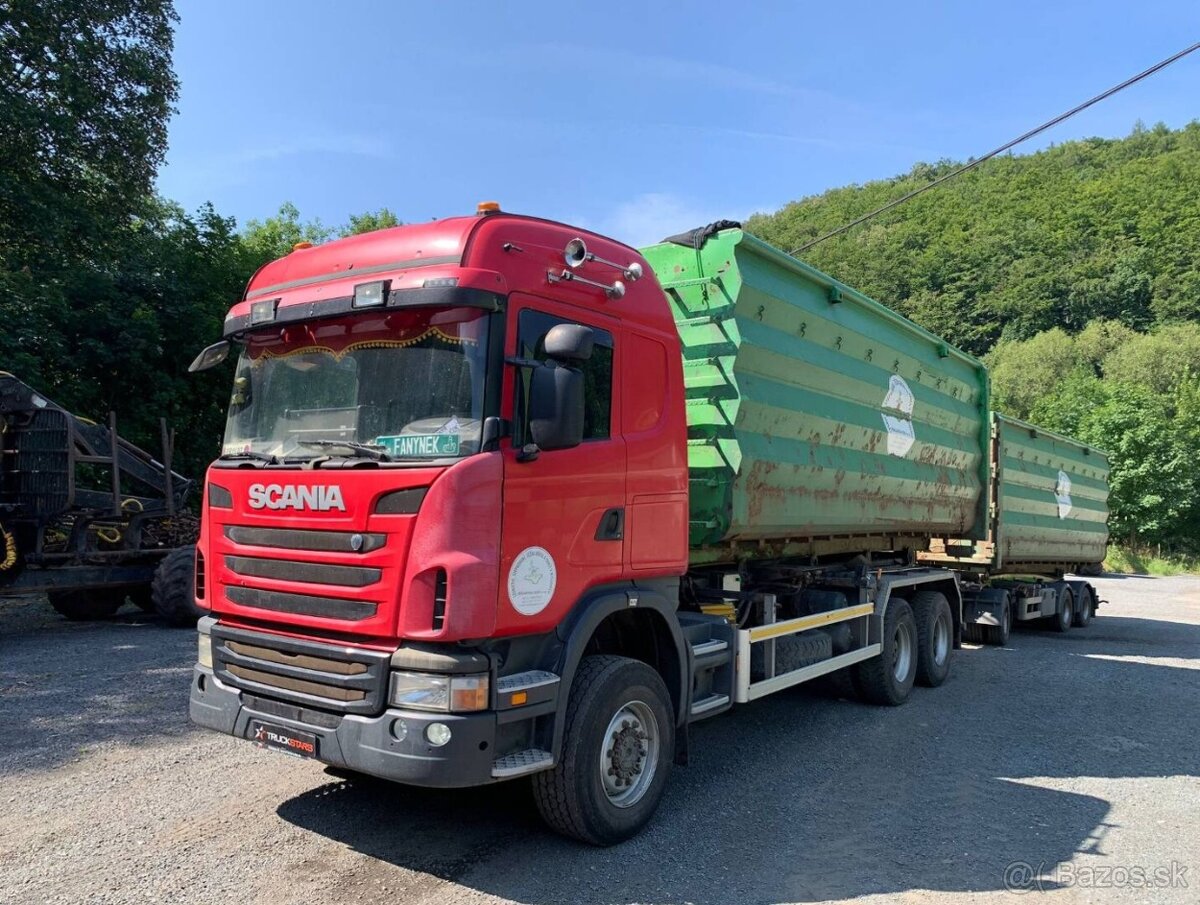 Scania, G480 6x6 manual + vlek BODEX /3743/ - 4