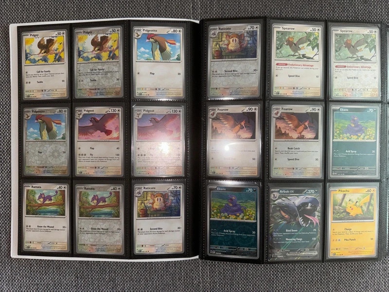 151 Pokémon 1-165 EX, Holo, Reverse Holo karty - 4