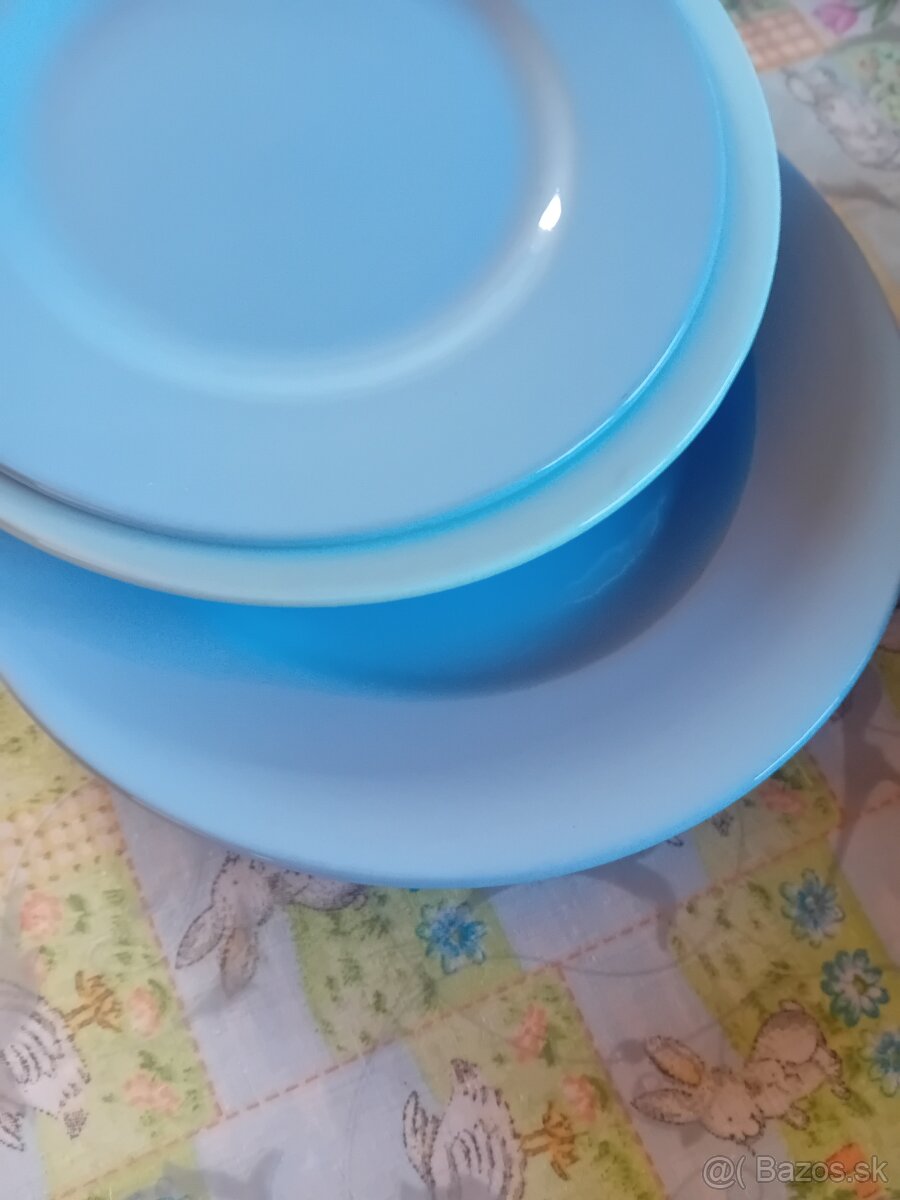 Modrá obedová súprava - 4