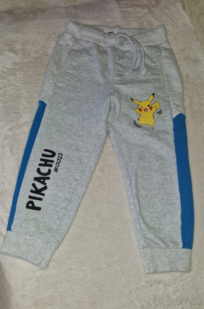 Bavlnené tepláky v.98 - 4