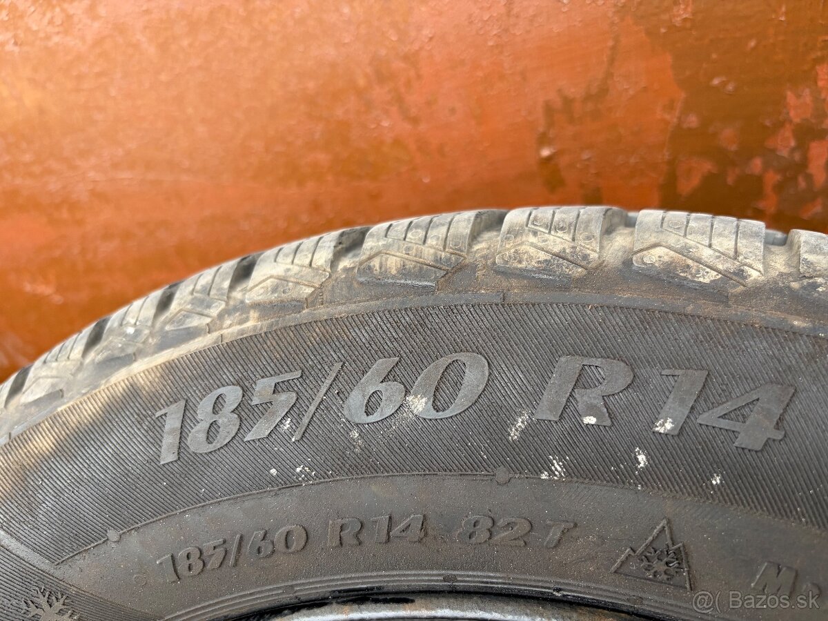 185/60 R14 zimné - 4