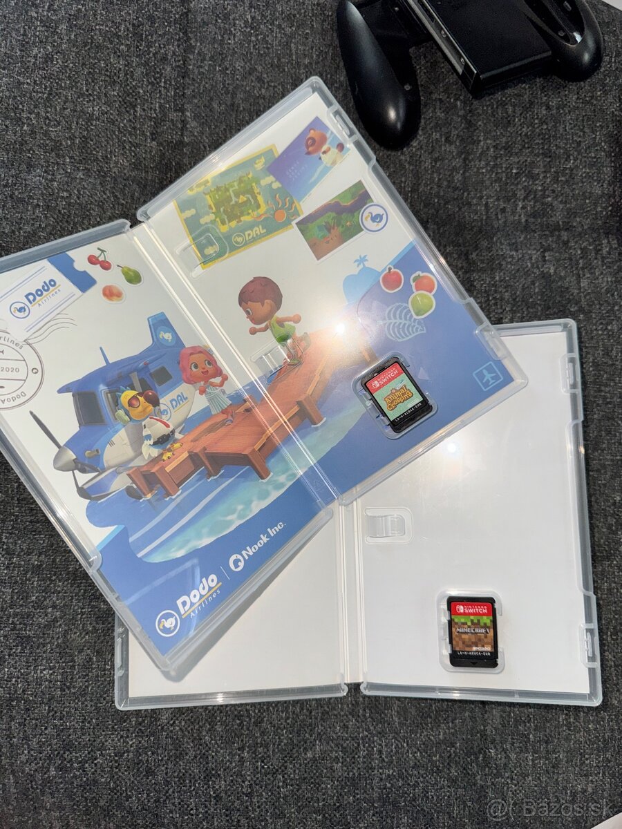 Nintendo Switch + 2 hry + príslušenstvo - 4