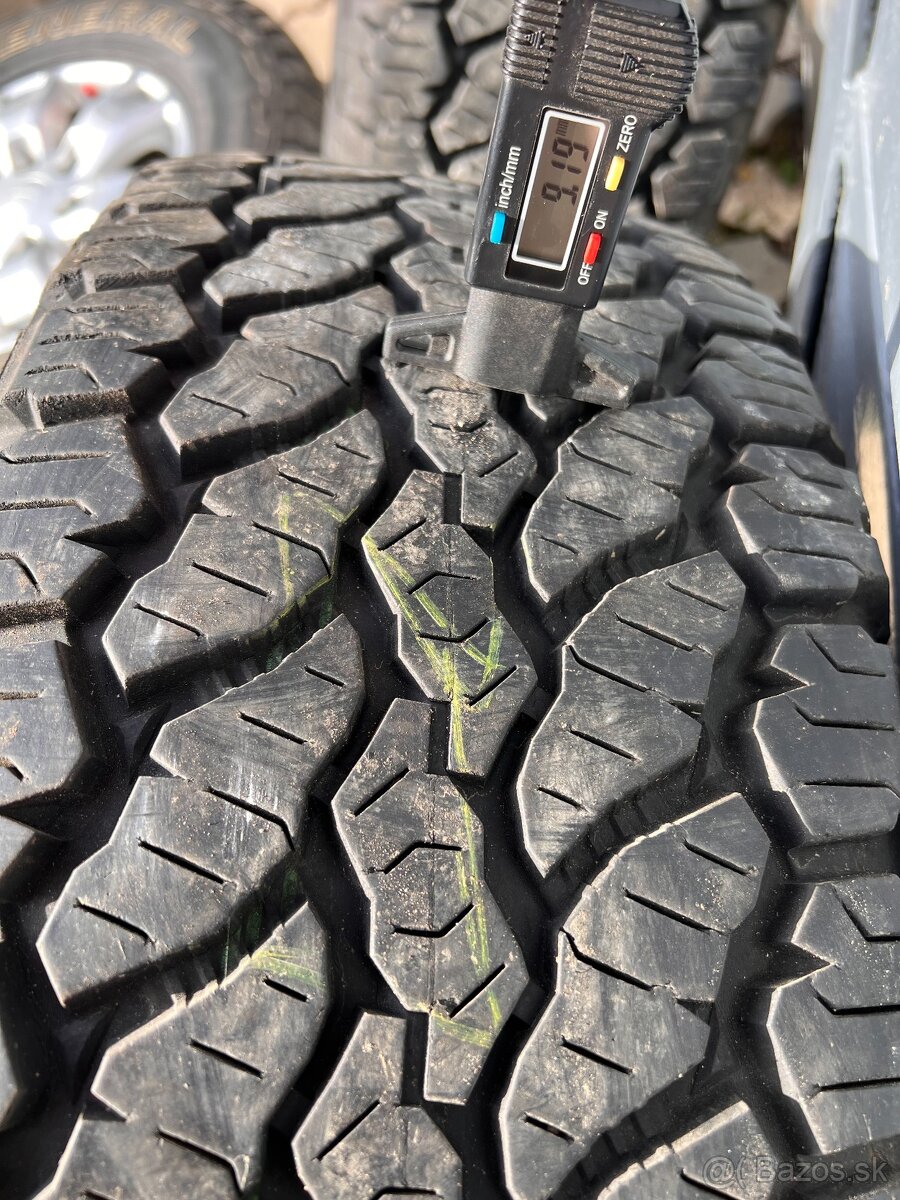 255/70 R16 General Grabber AT3 + 6x139,7