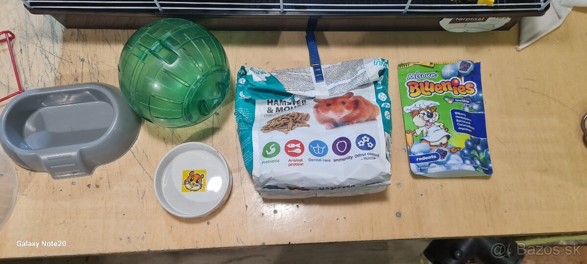 Klietka pre škrečka s príslušenstvom - 4