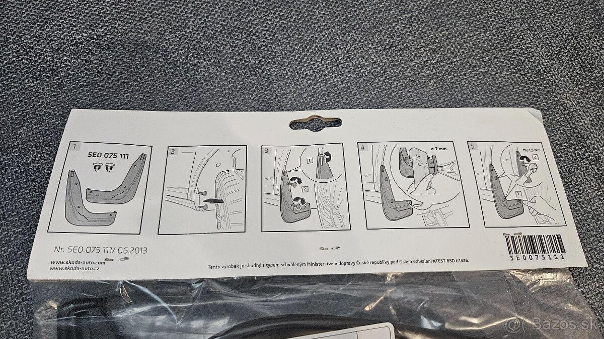 Predám predné lapače nečistôt OCTAVIA III - 4