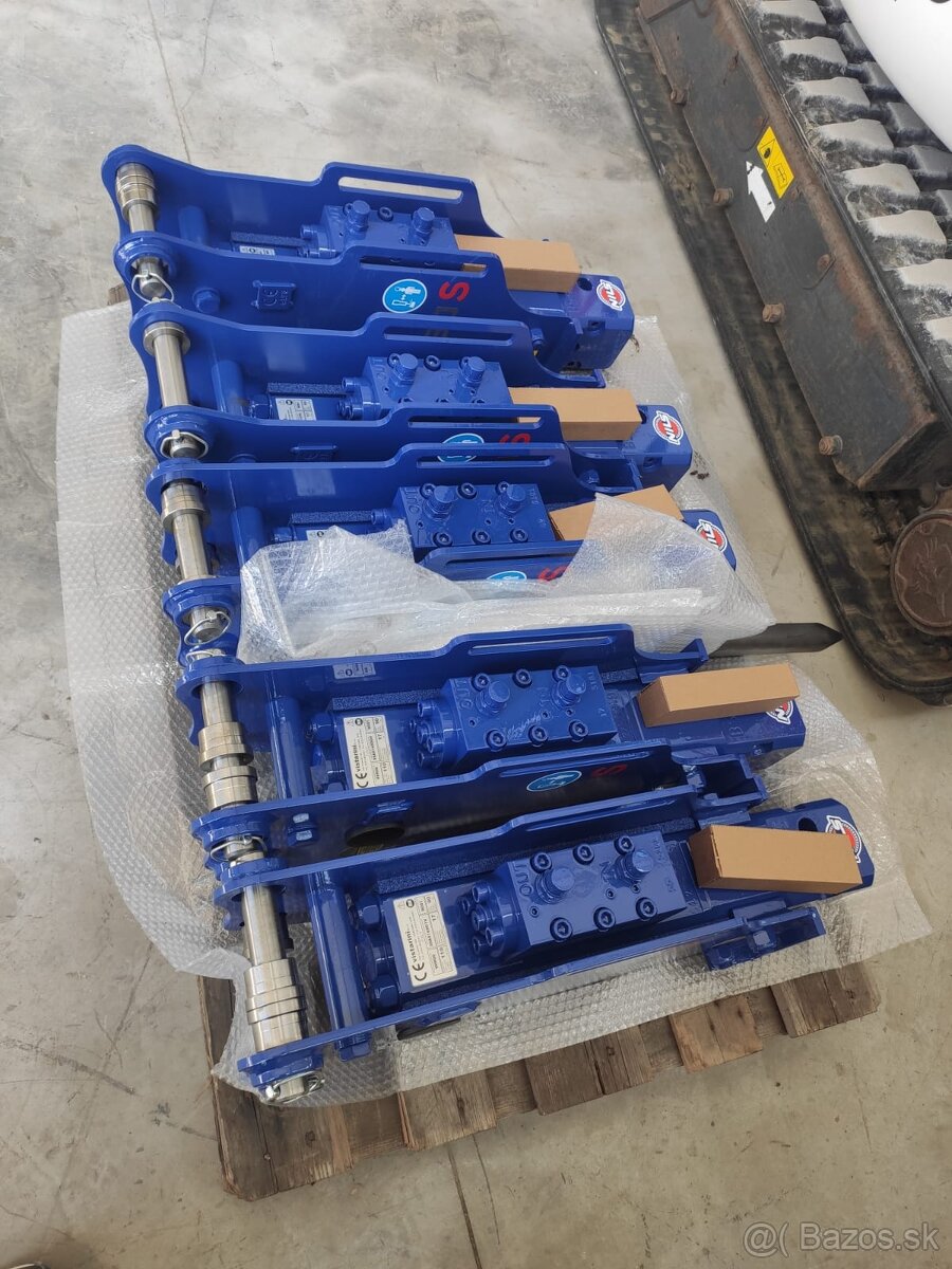 Cisto nove buracie kladivo na minibager. 1,2-2,2t. - 4