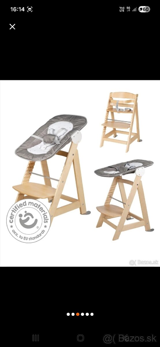 Rastuca detska stolicka Roba - 4