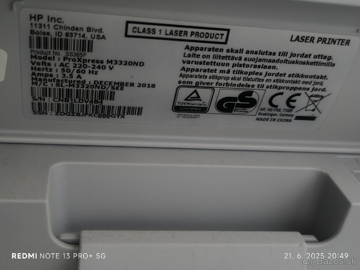 Samsung ProXpress SL-M3320ND - 4