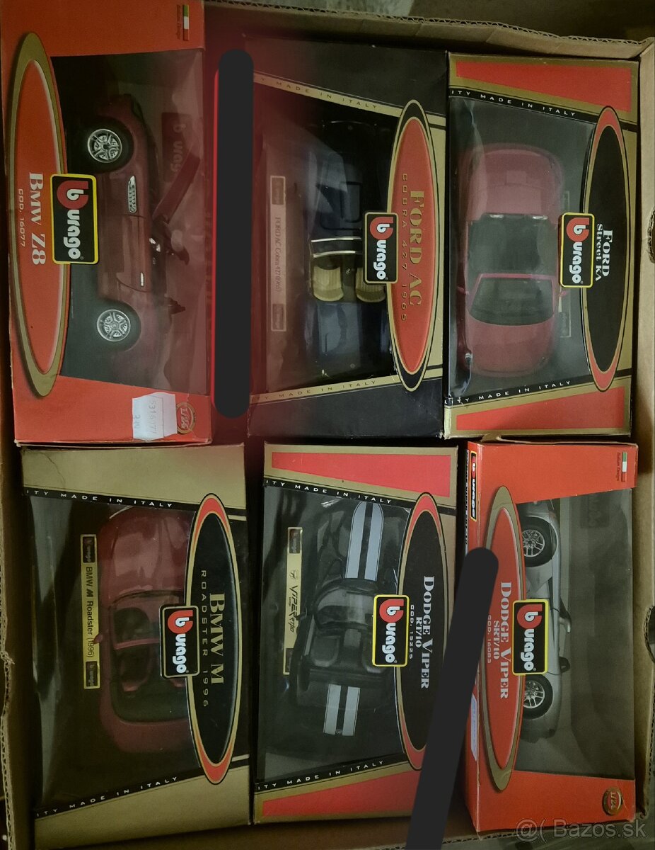 Modely áut - zberareľské - 4