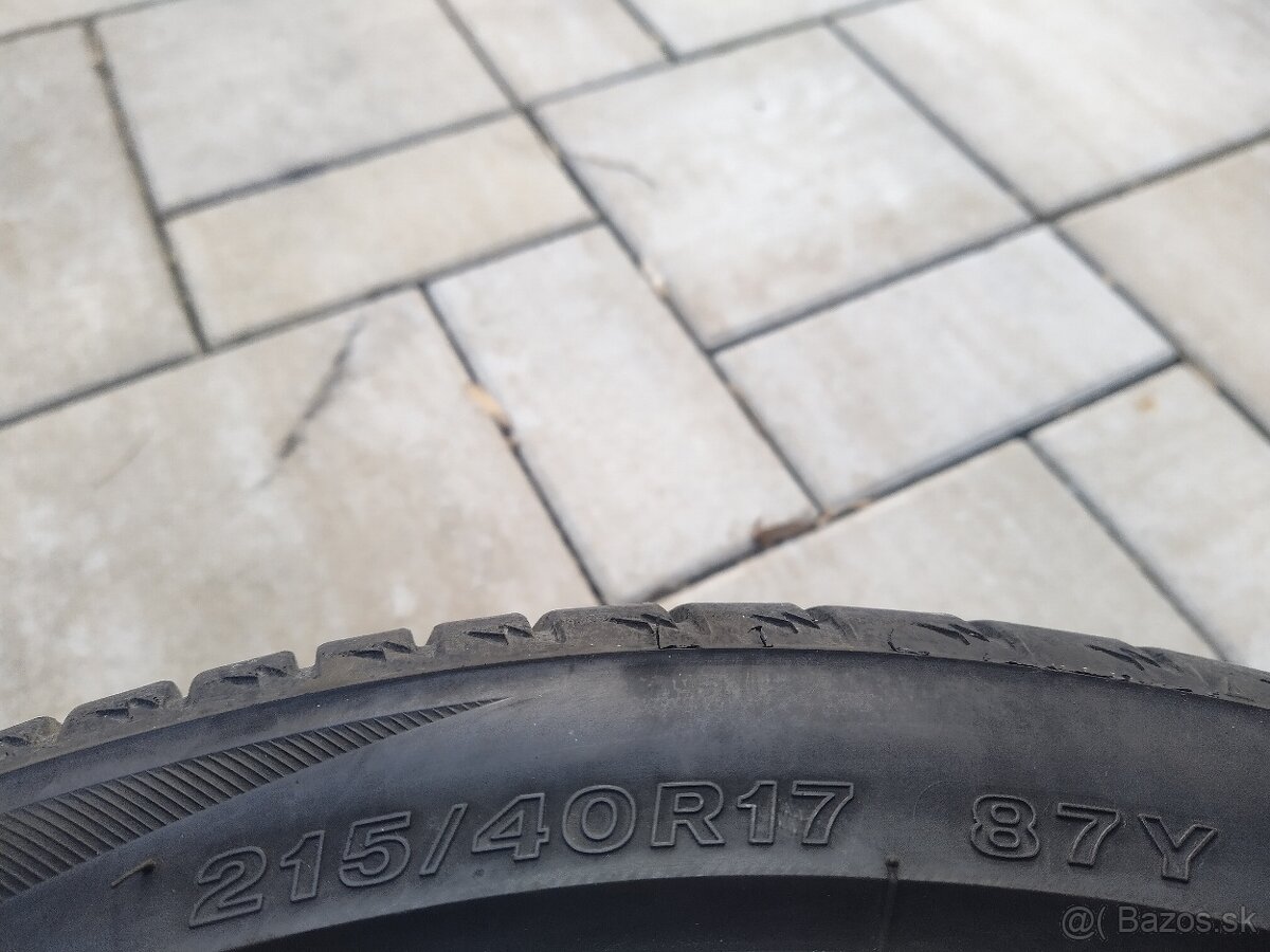 215/40 r17 firestone 4.ks letne doveziem - 4