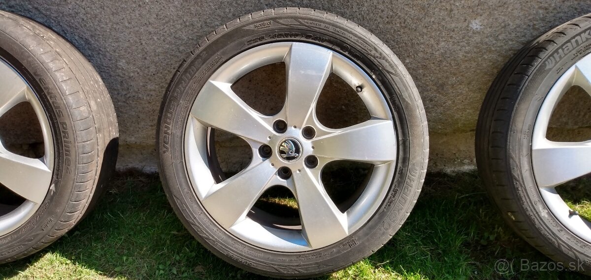 Originál disky na škodu 17" - 4