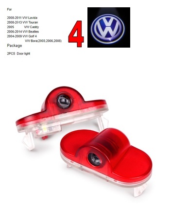 Predám VW, Skoda, Bmw, Audi led logo projektor - 4