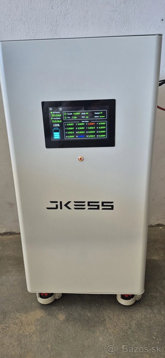 Nová 17 kWh LiFePO4 batéria EVE MB31 334 Ah + JK BMS - 4