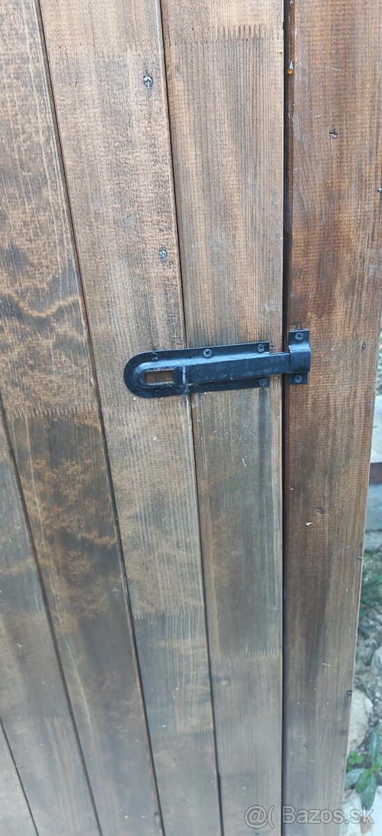 Drevená latrína, suché wc - 4