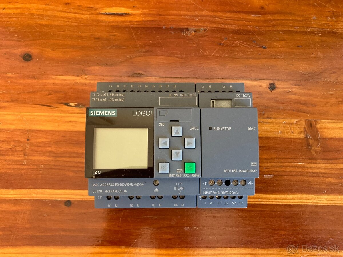 PLC Siemens Logo + analógová karta - 4