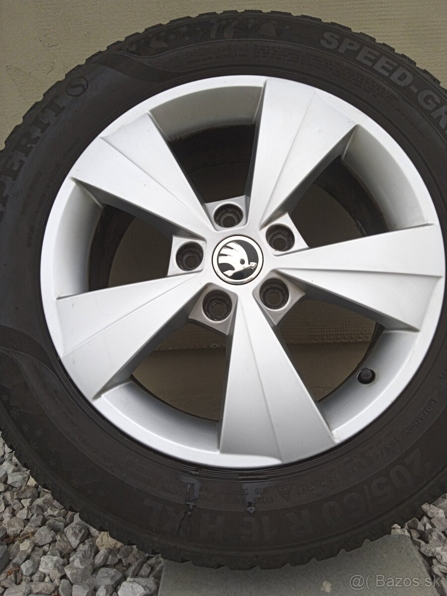 5x112 r16 originál Škoda Octavia 3, 4 - 4