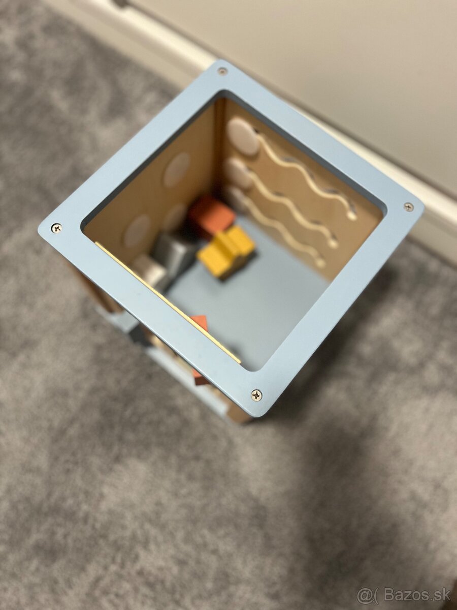 Little dutch interaktivna vzdelavacia kocka hracka pre deti - 4