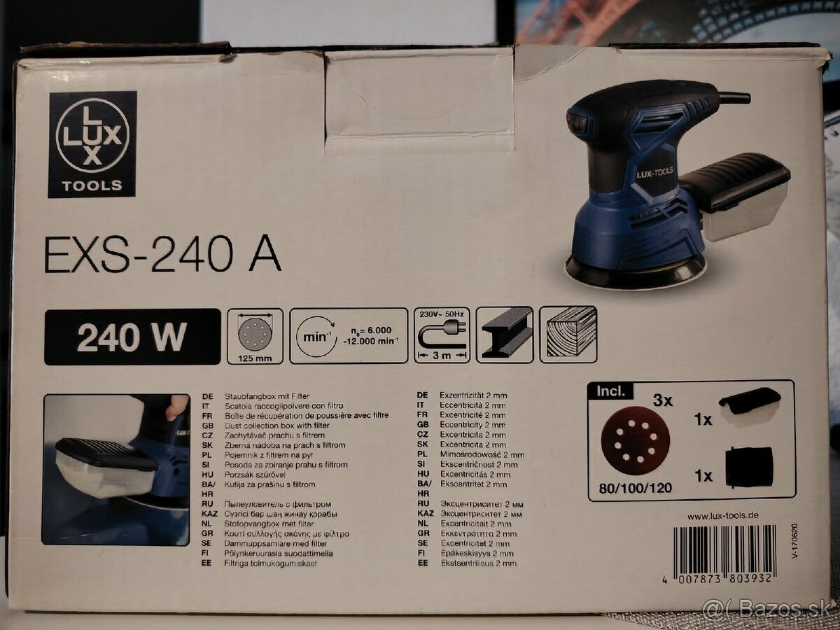 Excentrická brúska - 4