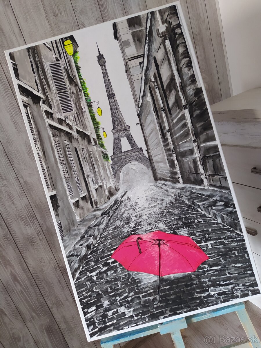 Paris Eiffel acryl handmade - 4
