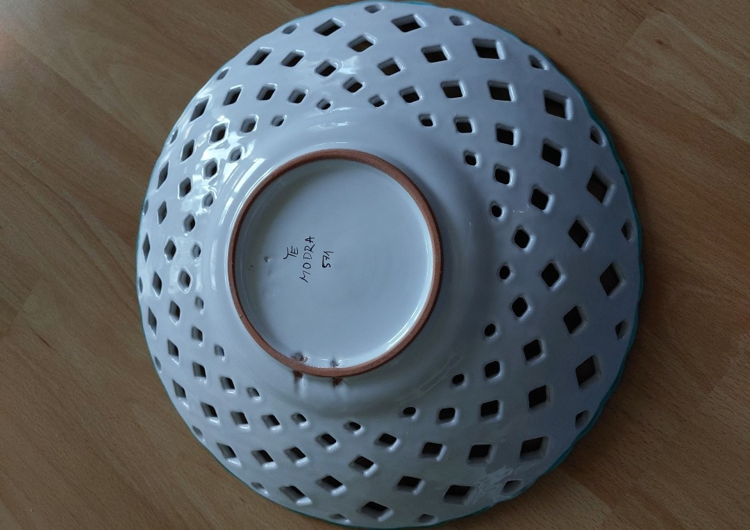 tanier majolika 30 cm - 4