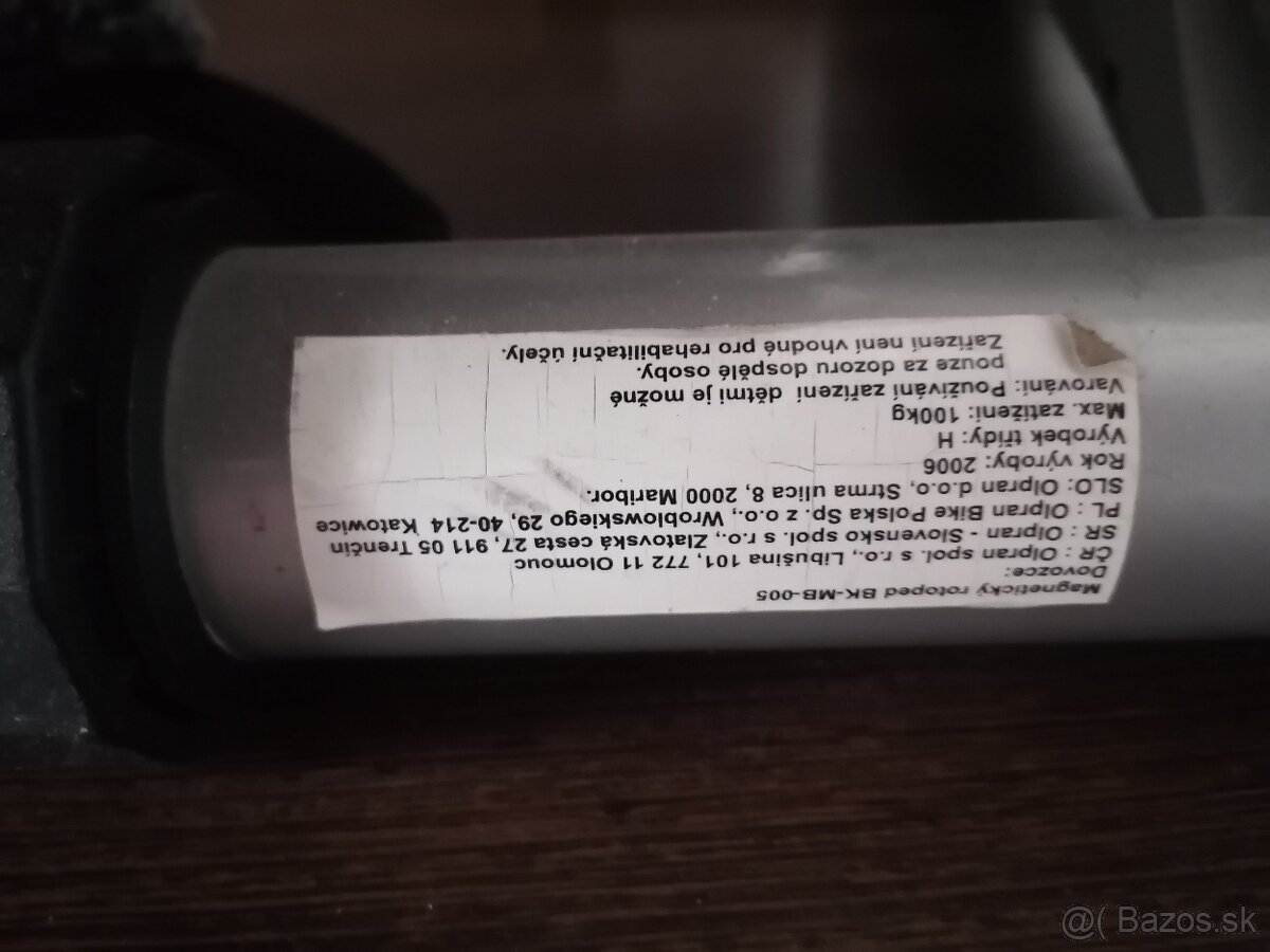 Stacionárny magnetický bicykel Olpran - 4