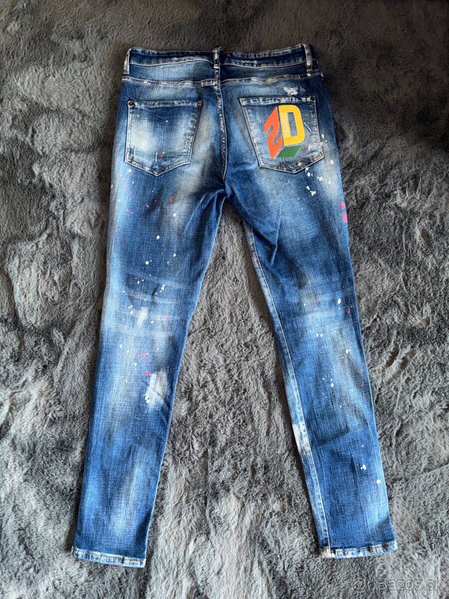 Dsquared2 džínsové rifle - 4