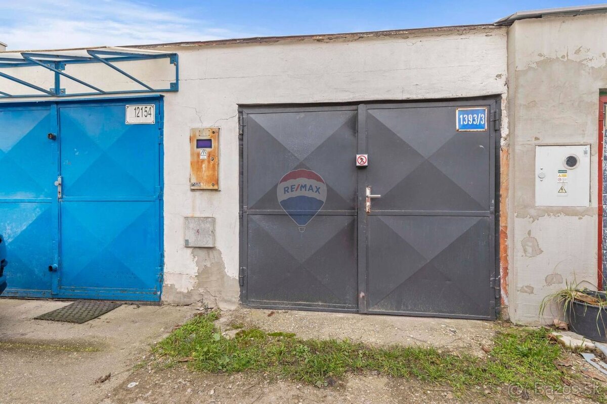 Na prenájom garáž na Chemickej ulici (19m2) v Bratislave – N - 4