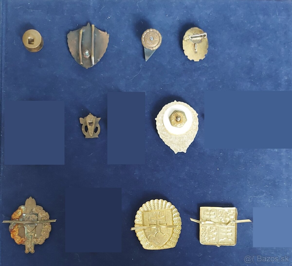 Zbierka vojenských odznakov + dekréty DOPLNENÉ a UPRAVENÉ CE - 4