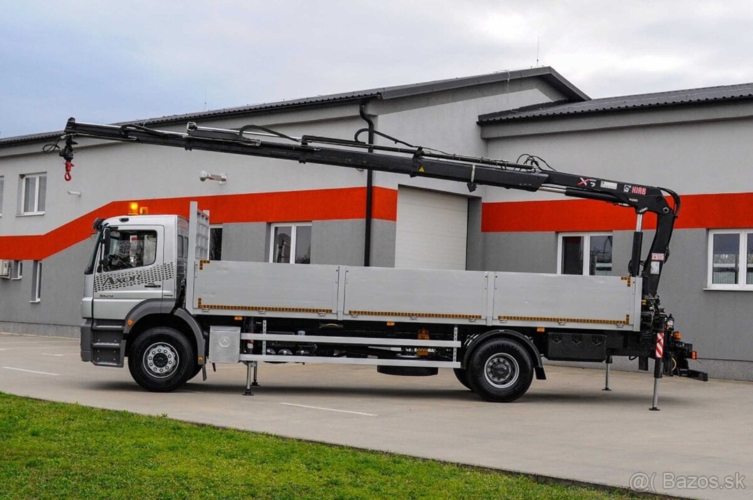 MERCEDES AXOR 1829 VALNÍK + HYDRAULICKÁ RUKA TOP STAV EU5 - 4