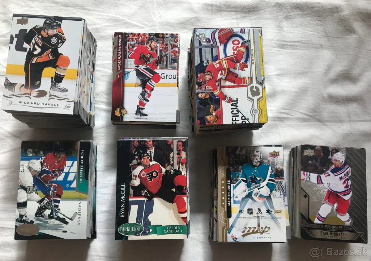 Predám hokejové kartičky brankárov z rôznych sérií - 4