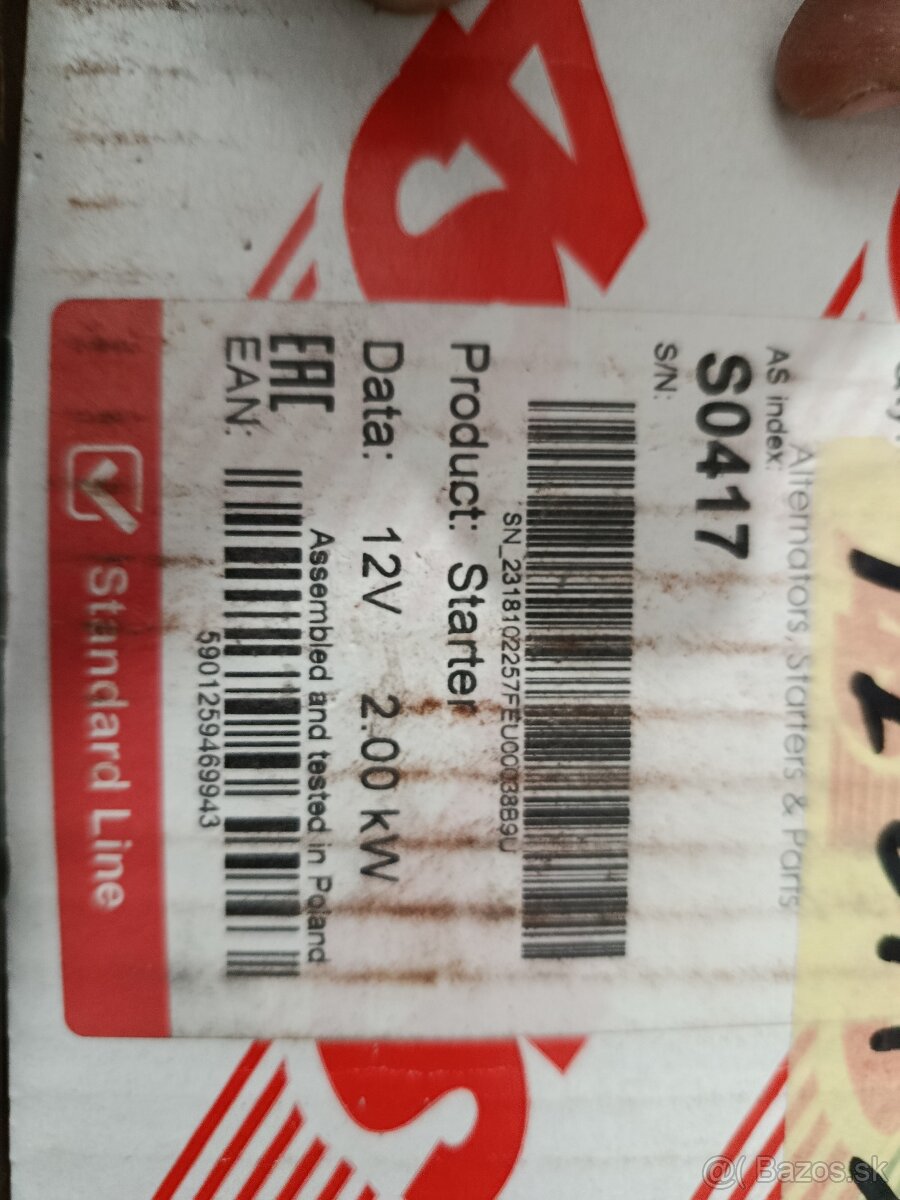 Štartér nový vw / škoda - 4