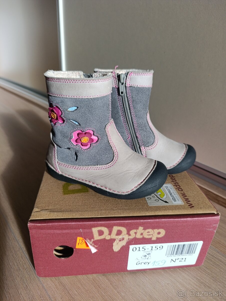 D.d. step 21 jesenné zateplené čižmičky - 4