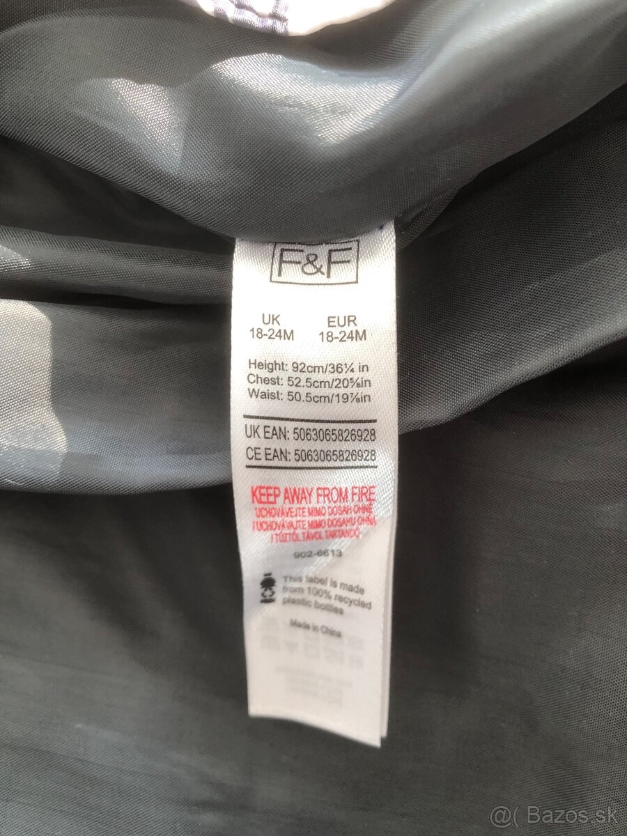 Zimný overal F&F 18-24 mesicov - 4