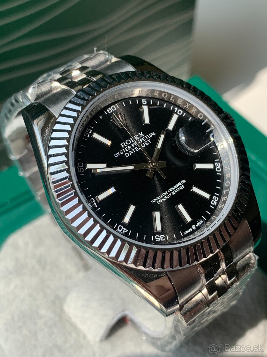 Rolex Datejust Čierne, Nové, 40mm - 4