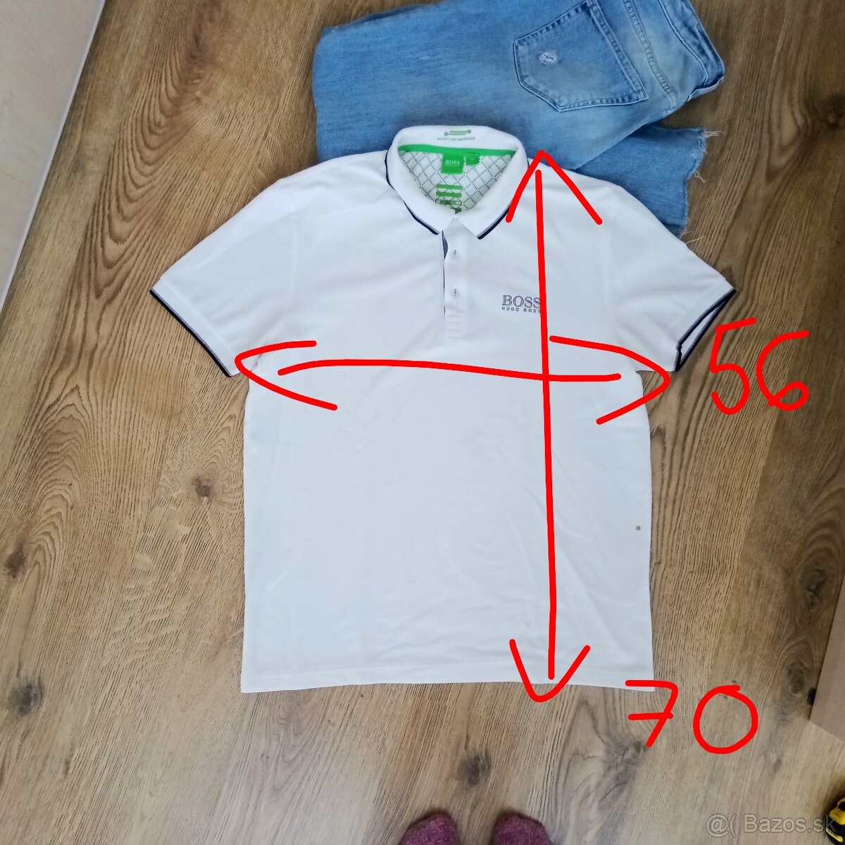 Polokošeľa Hugo Boss - 4