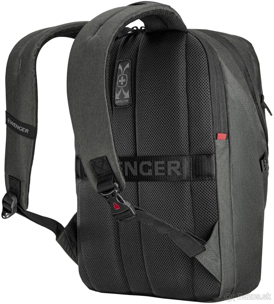 Batoh na notebook WENGER MX ECO LIGHT 16", sivý - NOVÝ - 4