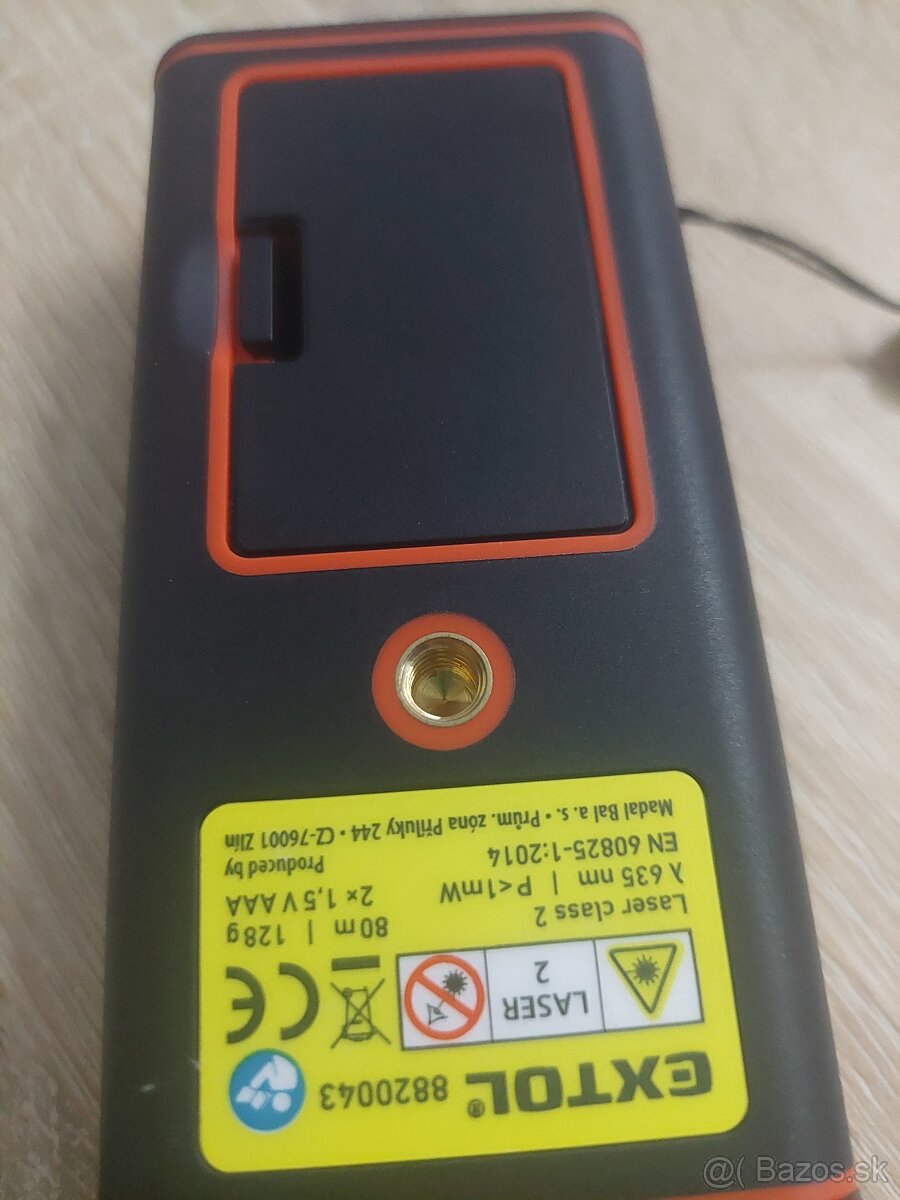 Laserorový diaľkomer (disto) značky Extol - 4