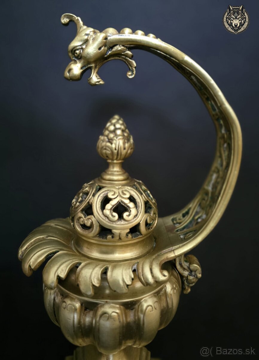 Monumentálna krbová zábrana – 19. storočie - 4